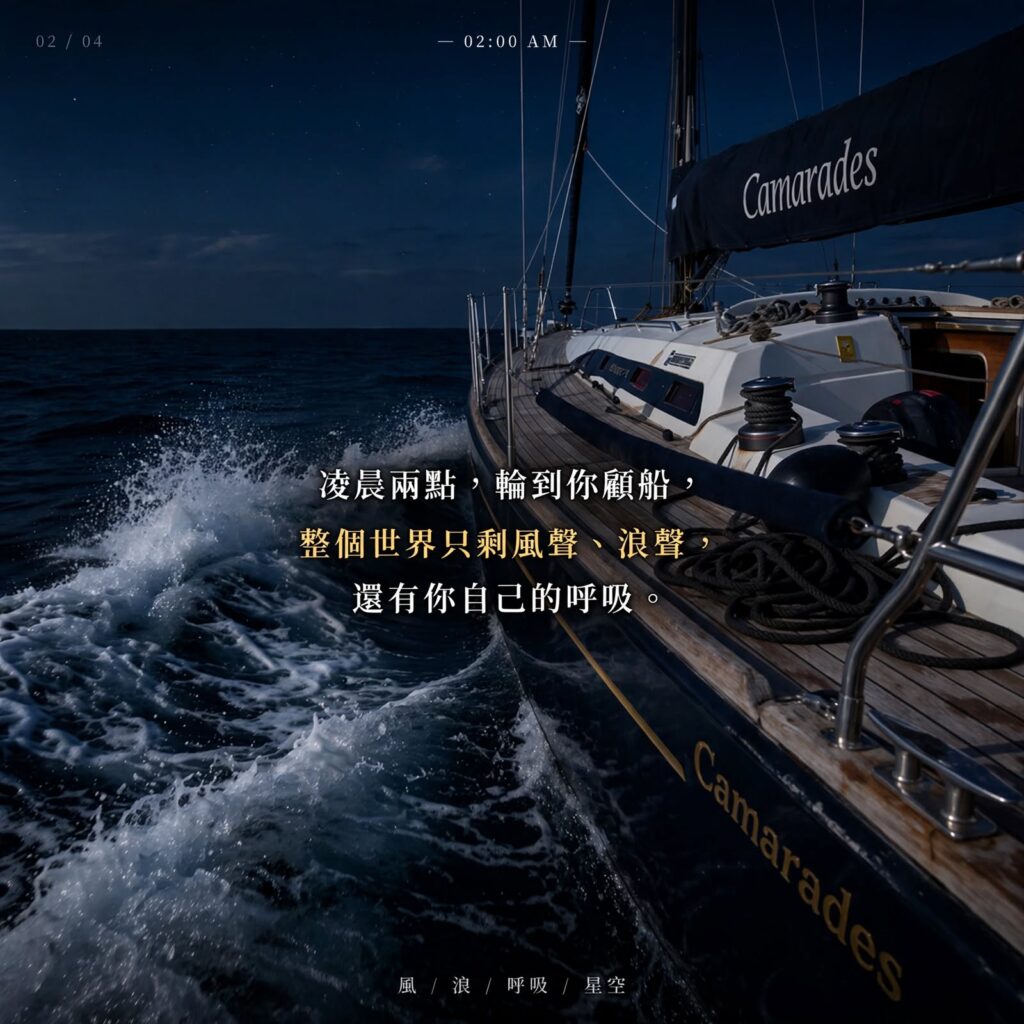 Salona 44冬季移航 13 night sail bow wave
